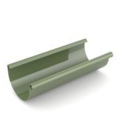 Труба водосточная Бриза Bryza цвет зеленый RAL 6020