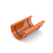 Муфта желоба Бриза Bryza цвет кирпичный RAL 8004