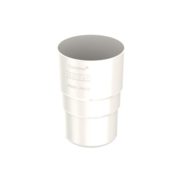 Муфта трубы Бриза Bryza мм цвет белый RAL 9010